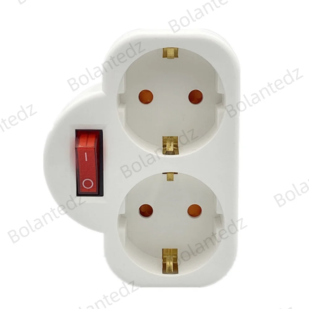 16A Germany Type EU Power Strip Plug Socket Electronic Socket Home Office Surge Protector EU Plug Extension Socket CE