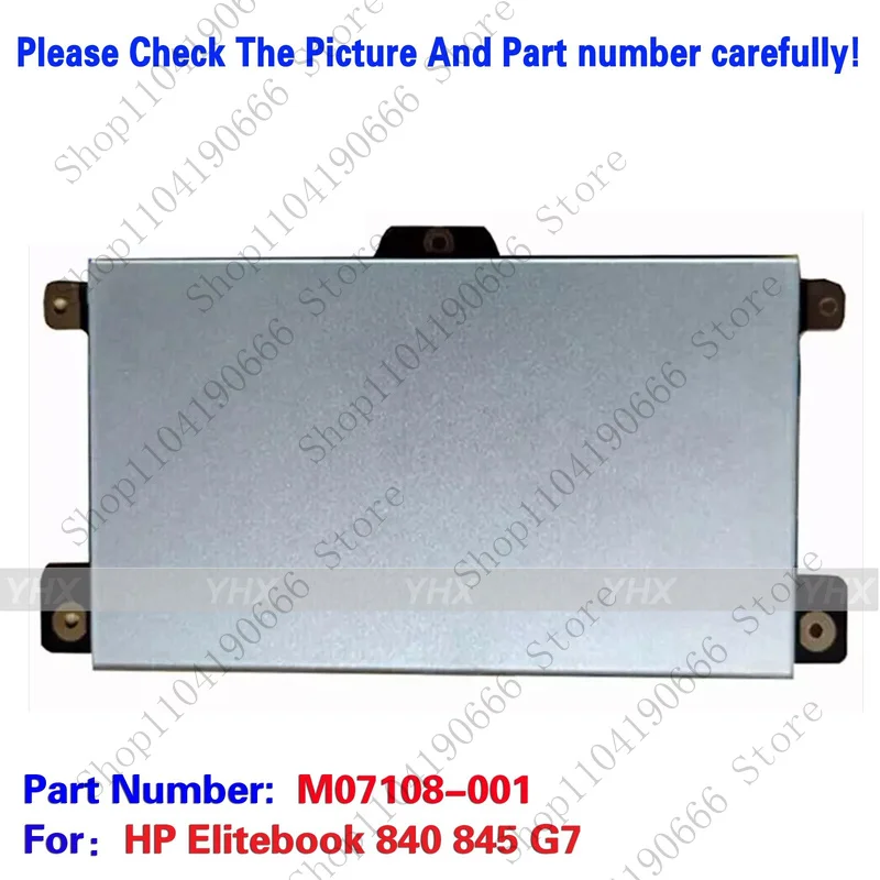 Notebook-Computerkomponenten 5 Stück Neu für HP Elitebook 840 845 G7 Touchpad Clickpad Mauspad M07108-001.