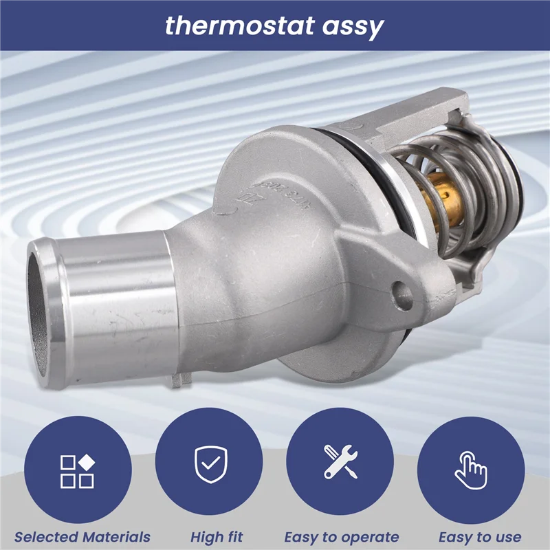Leading-Edge-1732030175 New Thermostat Assy For SSANGYONG TIVOLI X100 2015-ONW 1.6L PETROL