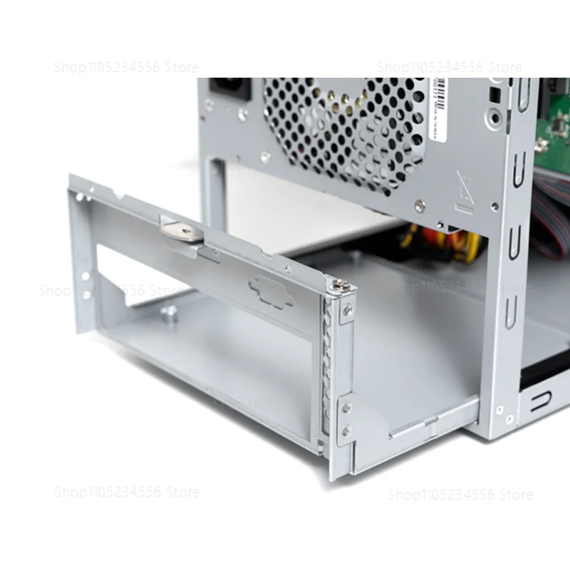 MS04 NAS Server Case Supports Mini ITX Motherboard 4 Bay Expandable To 6 Hot Swap
