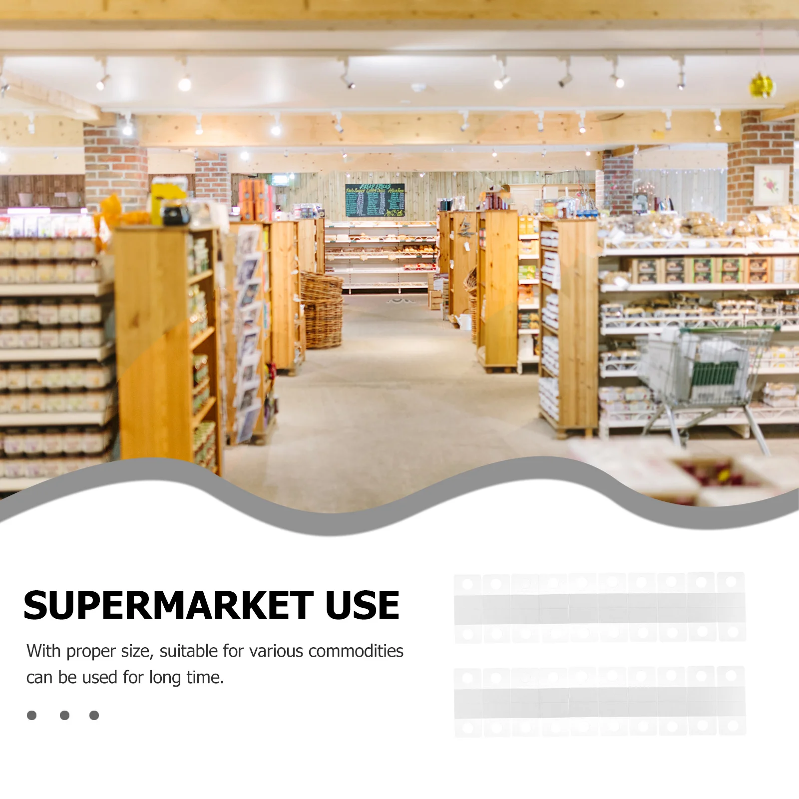 

100Pcs Round Hole Hanging Tabs Clear PVC Self Adhesive Sticky Tabs for Retail Display Hooks Hanging Tags Hanger Tags