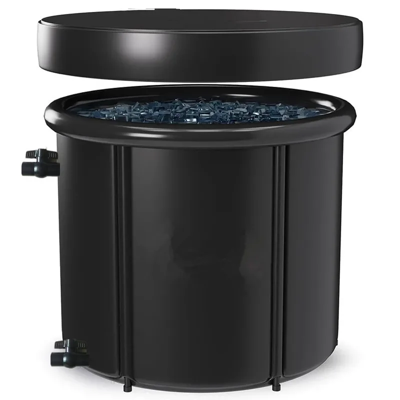 Large Ice Bath Tub Inflatable Folding Bathtub Portable Cold Therapy Recovery Tub For Athletes Sports Training Swimming Spa Pool