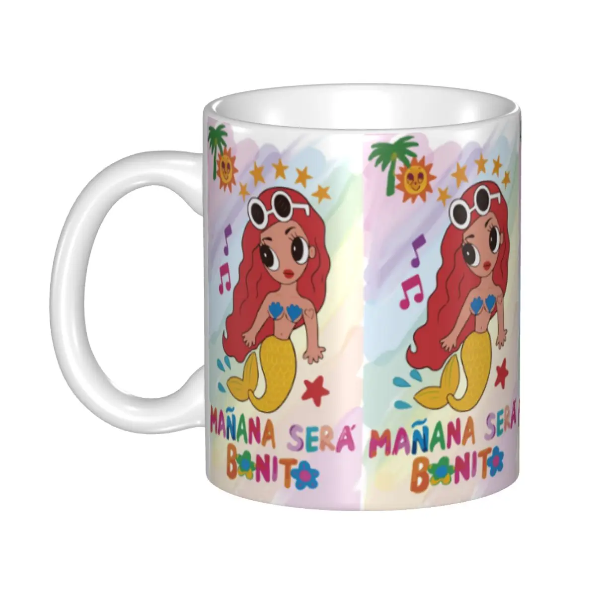 

Персонализированные кружки Manana Sera Bonito Karol G, сделай сам, керамические чашки для чая, молока, кофе