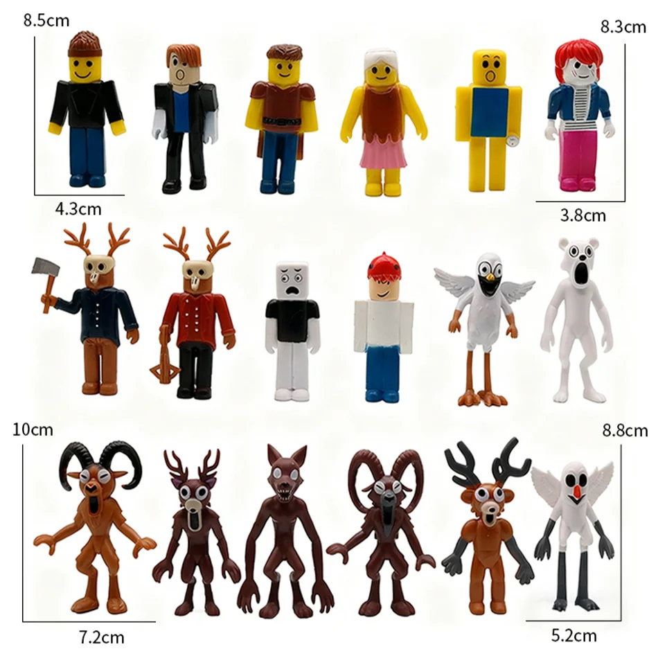 Novo quente 99 noites na floresta veados figura de ação brinquedos filme animais de pelúcia veados brinquedo fãs presentes aniversário brinquedos crianças natal