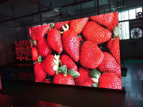 Imagen 2 del producto Módulo de Panel LED P3.91 para exteriores, IP65, resistente al agua, paso de píxel, 3,9mm, SMD, RGB, a todo Color, 250x250mm, módulo de pantalla LED