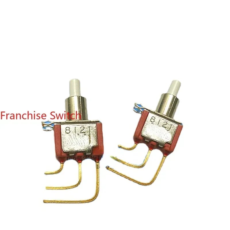 Button Switch 8121   3 Pin Side Bend Self Reset