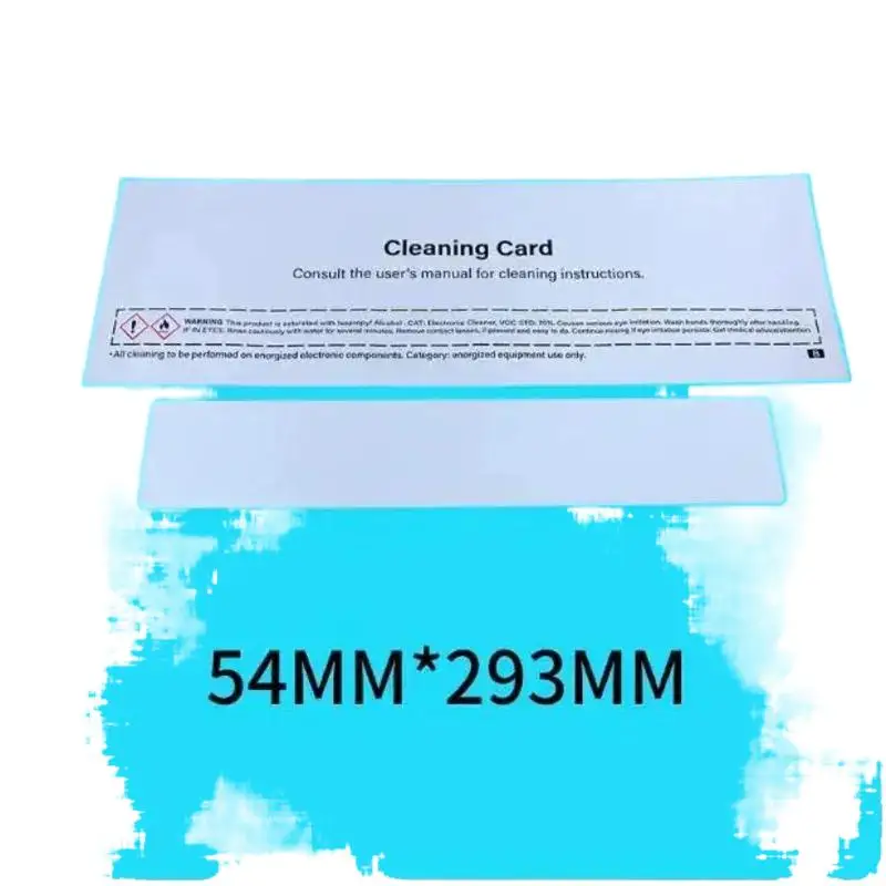 

5Ps Cleaning card for DTC1250E C50 Card Printer 54MM*293MM