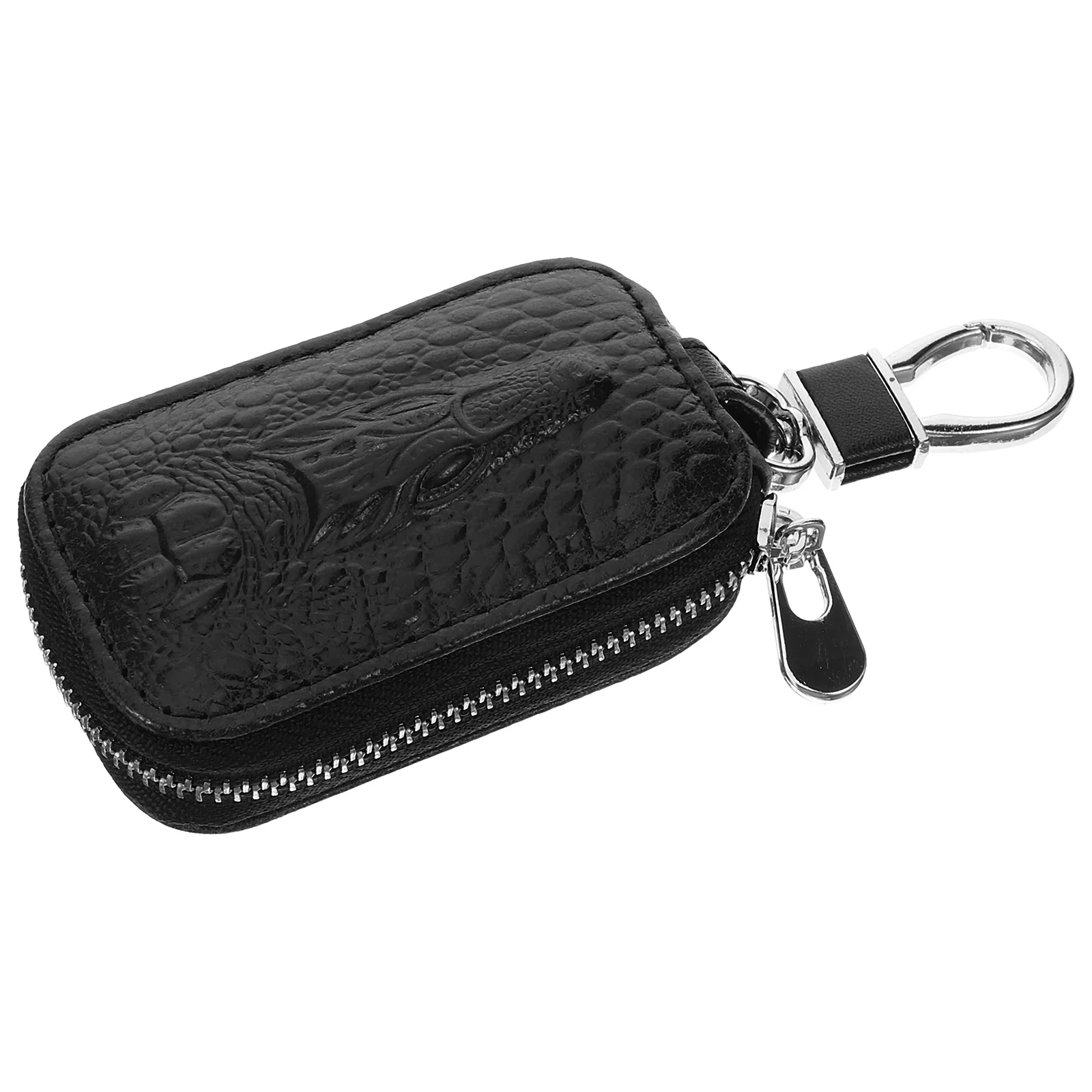

Small Key Bag Car Key Case Zipper Pouch Organizer Portable Storage for Adults Men Easy Carry Protection
