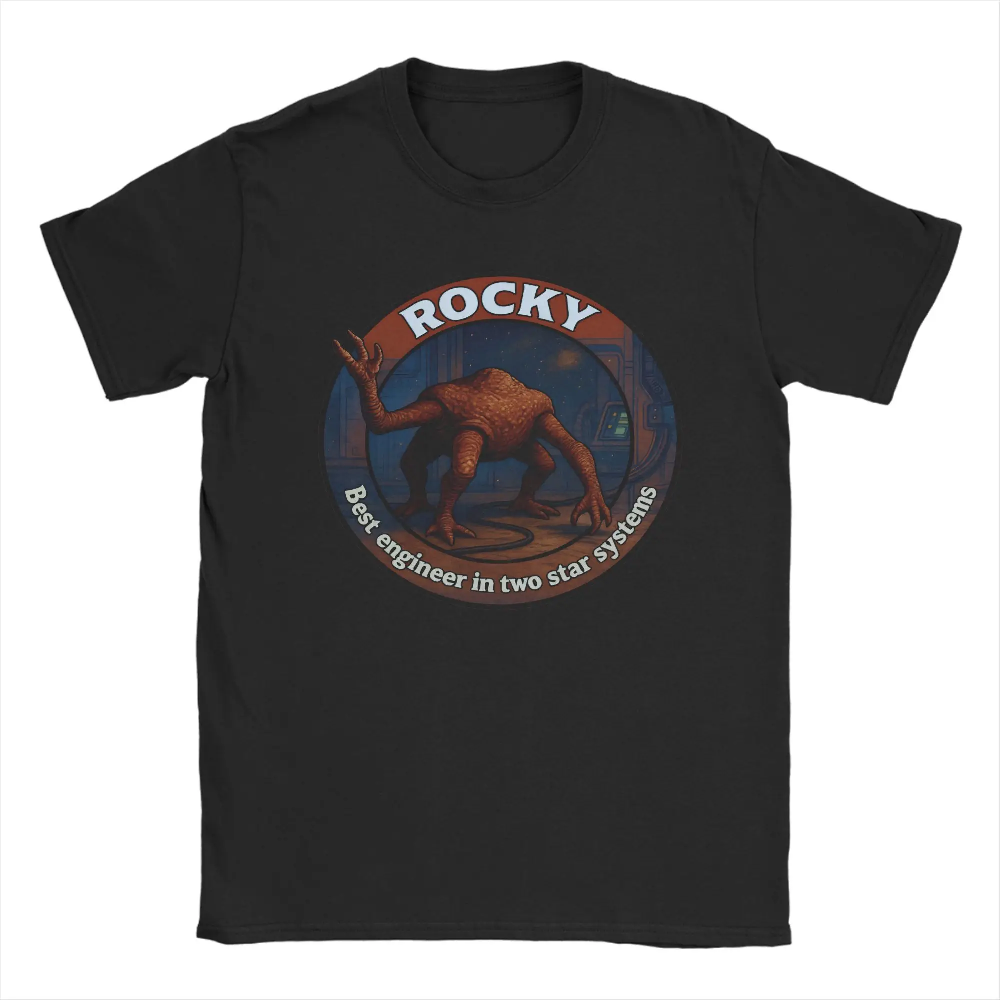Project Hail Mary Rockys Best Engineer two star systems T-Shirts Pure Cotton Tee Shirt Round Neck T Shirts 4XL 5XL 6XL Clothes