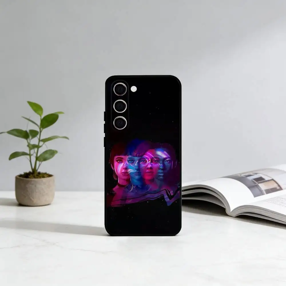 Lost R-Records B-Bloom R-Rage Phone Case For Samsung Galaxy A73,21,22,32,71,53,52,51,80,5G Soft Black Cover