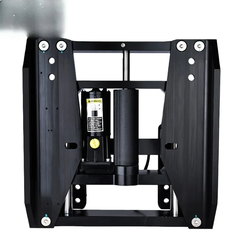 

Electro-hydraulic outboard machine bracket, outboard machine tail leveling and tilting device, marine engine lifting bracket,