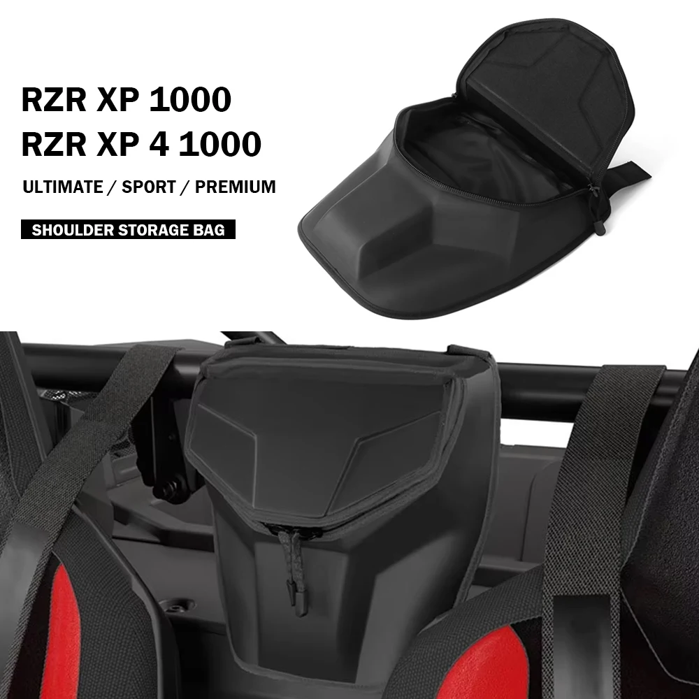 UTV XP 4 Storage Bag Center Shoulder Console Box Between Seat Storage For Polaris RZR XP 1000 XP4 2024 2025