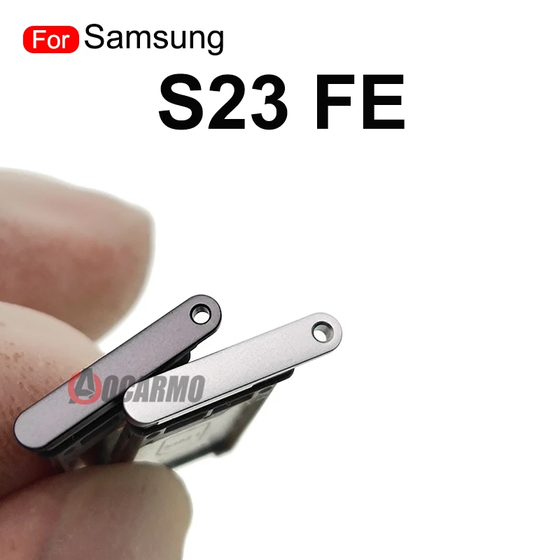 Sim Tray Dual SIM Card Slot Holder Replacement Parts For Samsung