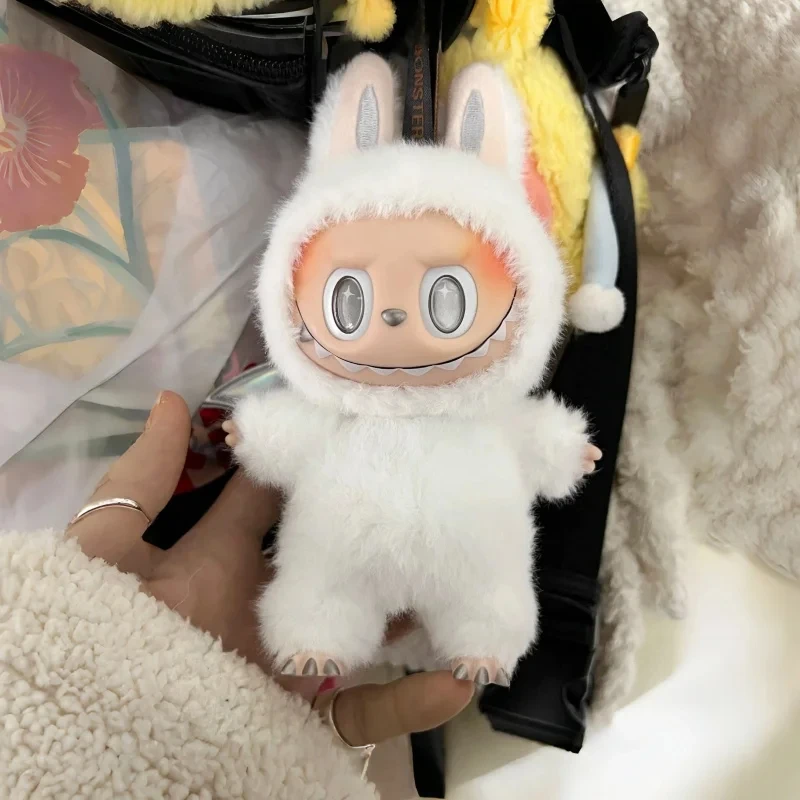 

Hot New The Monster Labubu Series Zimomo Angel Creative Change Replica Doll Figure Vinyl Pendant Dolls Birthday Gifts Xmas Gifts