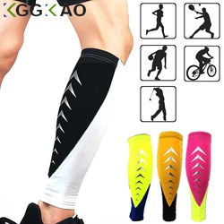 1 pz Sport Compression Calf Sleeves Leg Compression Sock runner Shin Splint vene Varicose sollievo dal dolore al polpaccio protezioni per polpacci in esecuzione