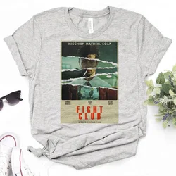 Fight Club top women comic manga funny t shirt female graphic anime clothes