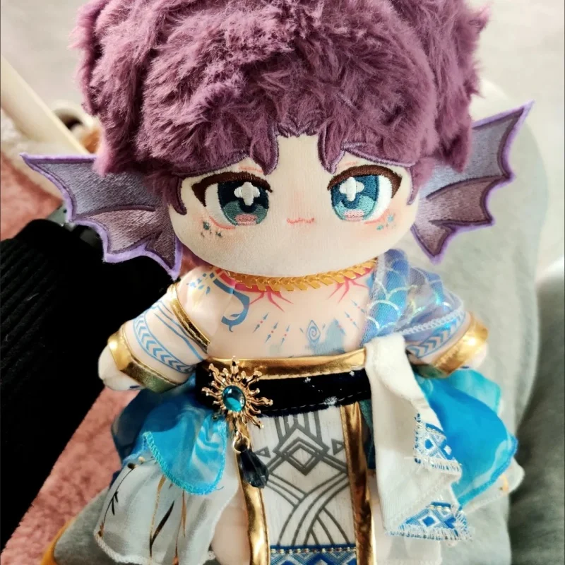 

Handmade Game Love And Deepspace Rafayel Mermaid Cosplay Costume For 20cm Cotton Doll Toy Cartoon Clothes Accessories Gift Toy