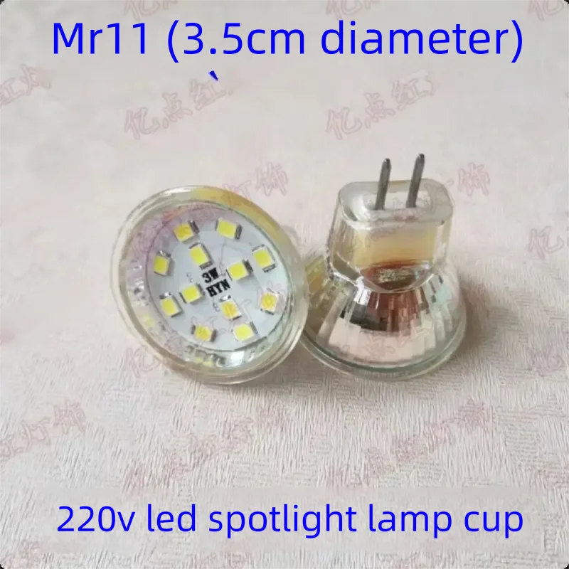 

Светодиодная лампа MR11 SMD 3W, 220В 50Гц, для внутреннего освещения, потолочный светильник, энергосберегающая лампочка, 5W LED, теплый белый свет