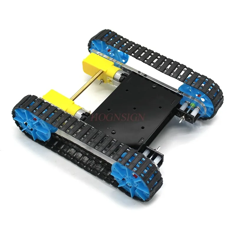 physical experiment Tank body students handmade DIY technology small production assemble remote control tank model toy kit