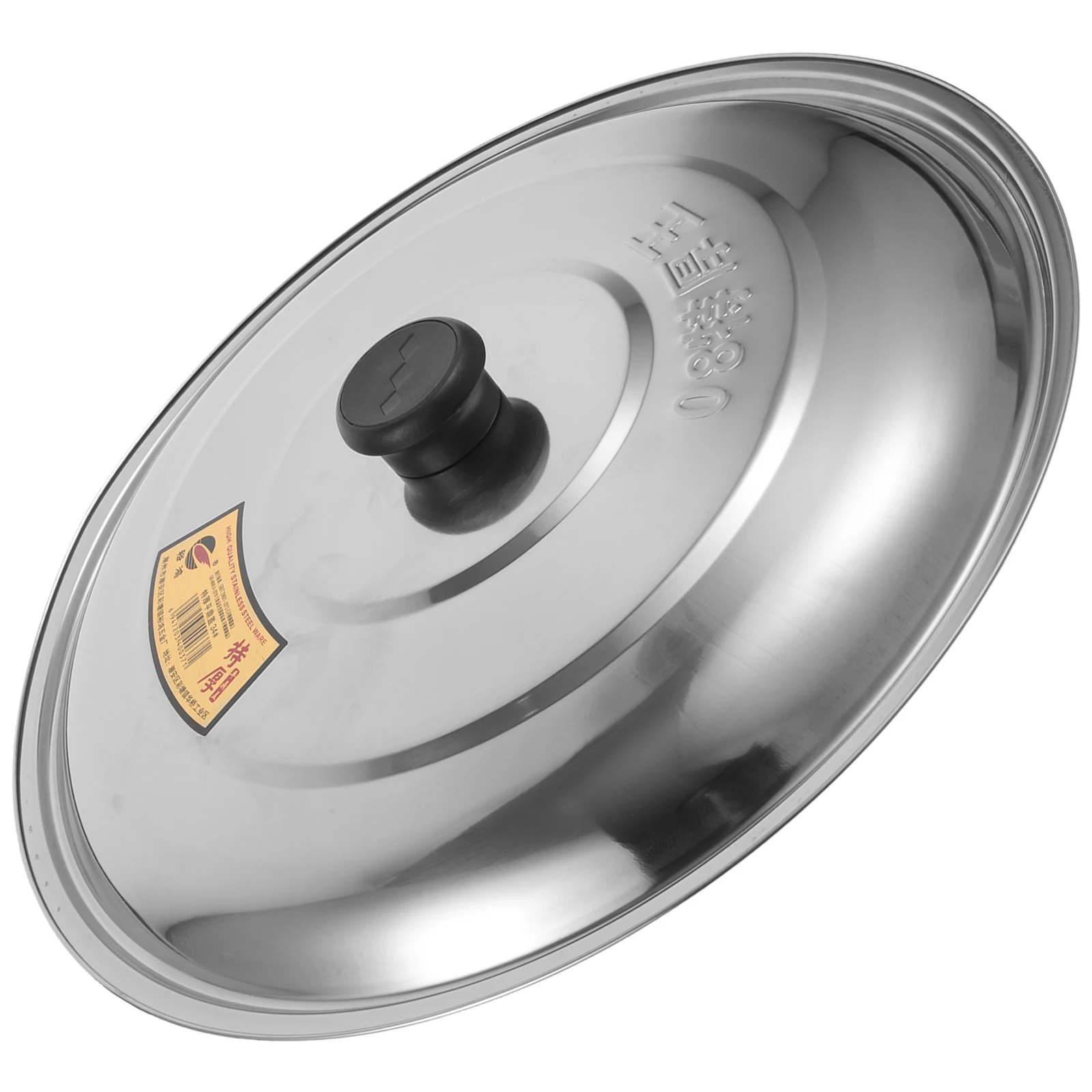 

Stainless Steel Pot Lid 34# 33cm Diameter Pan Cover Household Multi-function Cylinder Barrel Kitchen Bar Accessories