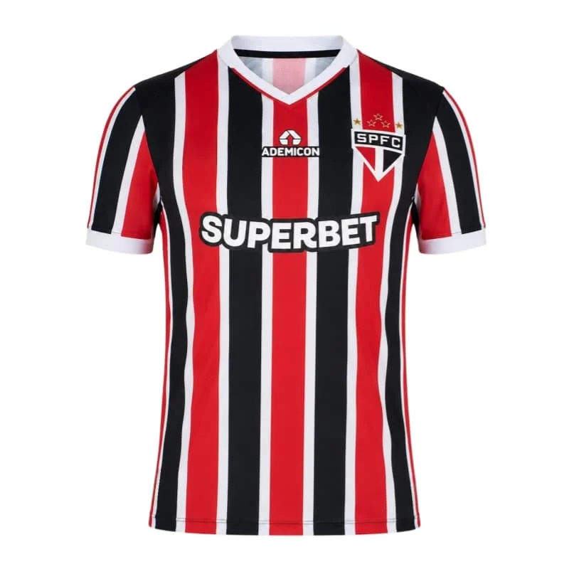 2026 Neue São Paulo Fußballverein Brasilien 26/27 Saison Heim- und Auswärtstrikots Herren- und Damen-Fan-Sport-T-Shirts Familien-Set – Detail 5