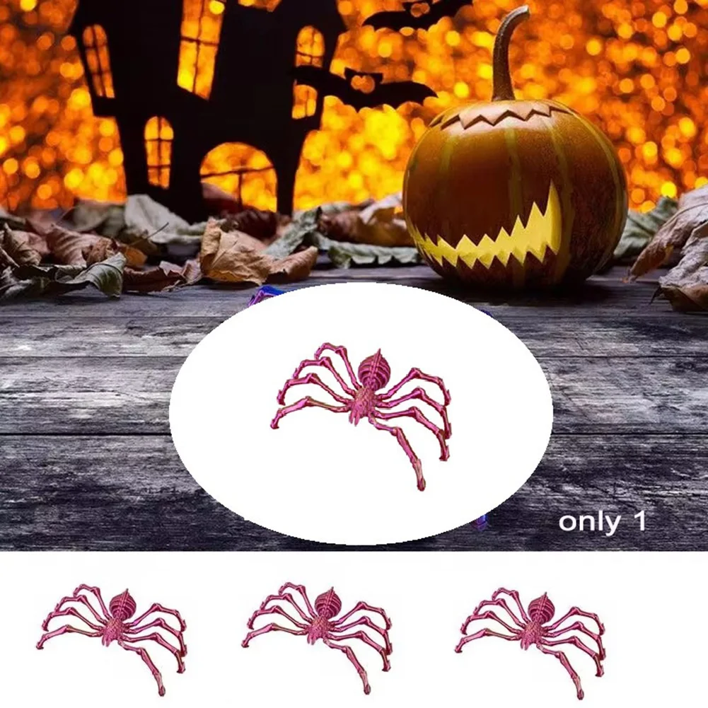 

3D шарнирный паук, шарнирные поддельные фигурки пауков, стол для руководителя для взрослых, снятие стресса для рабочего места, дома