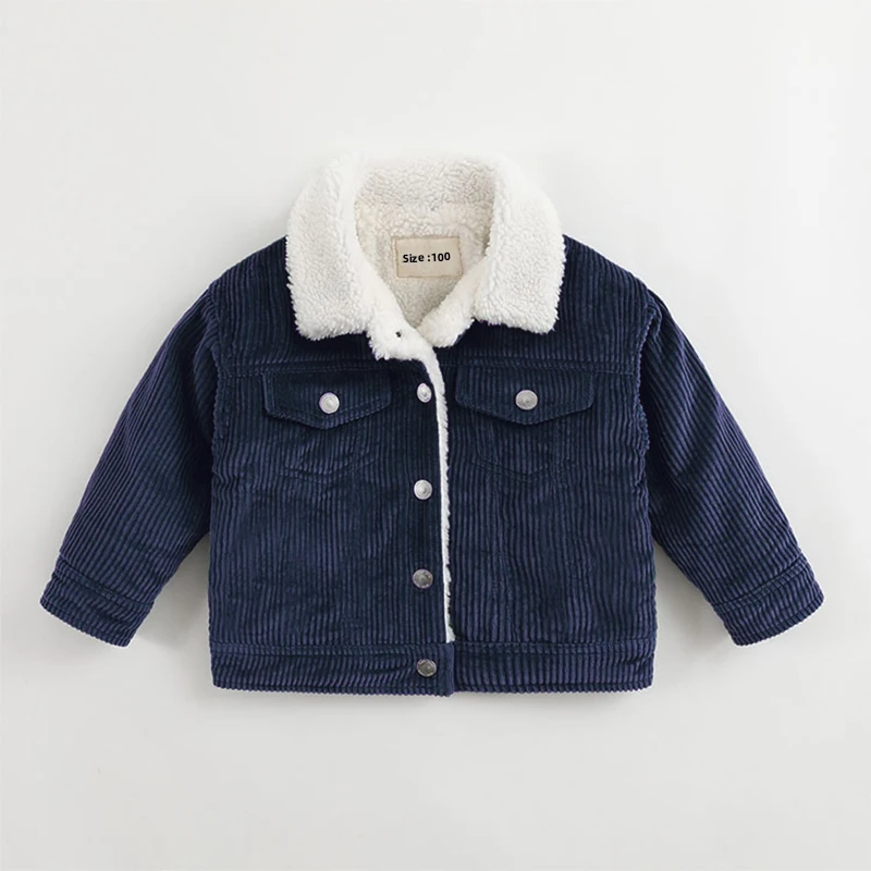 Giacche per bambini cappotto caldo primavera autunno ragazza ragazzo cappotto vestiti della neonata bambini tuta sportiva abiti moda bambino