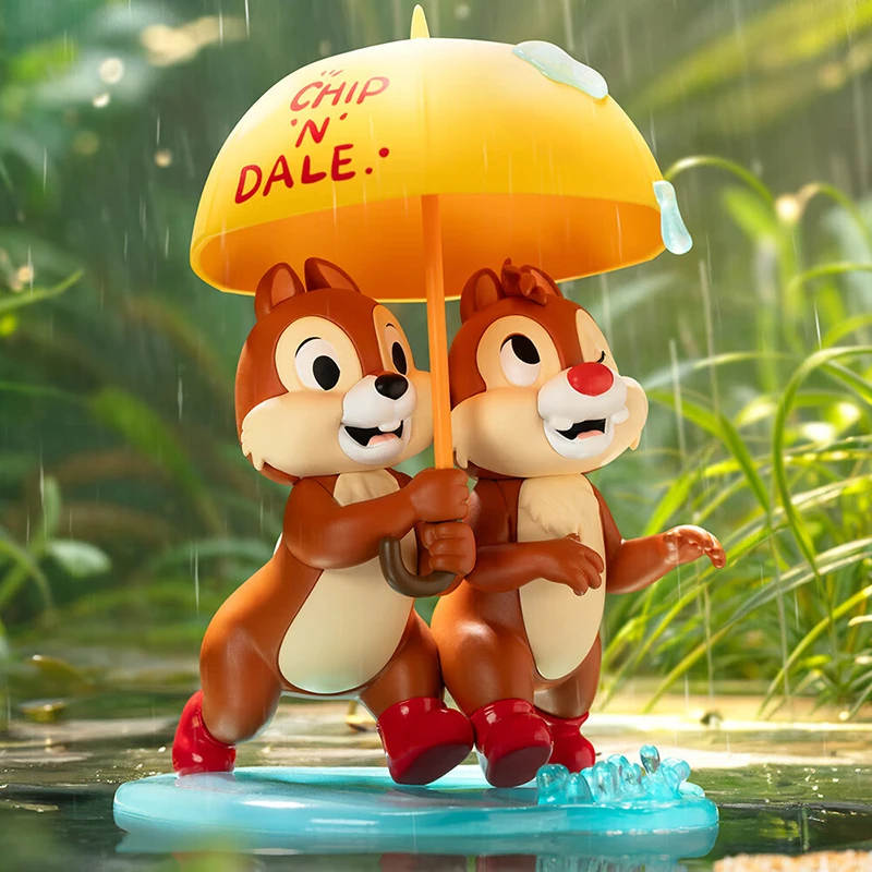Figurine de boîte aveugle Disney Chip et Dale Brothers, bonne série, jouet Kawai, Collection de bureau, ornements décoratifs, jouet pour enfant, cadeau d'anniversaire