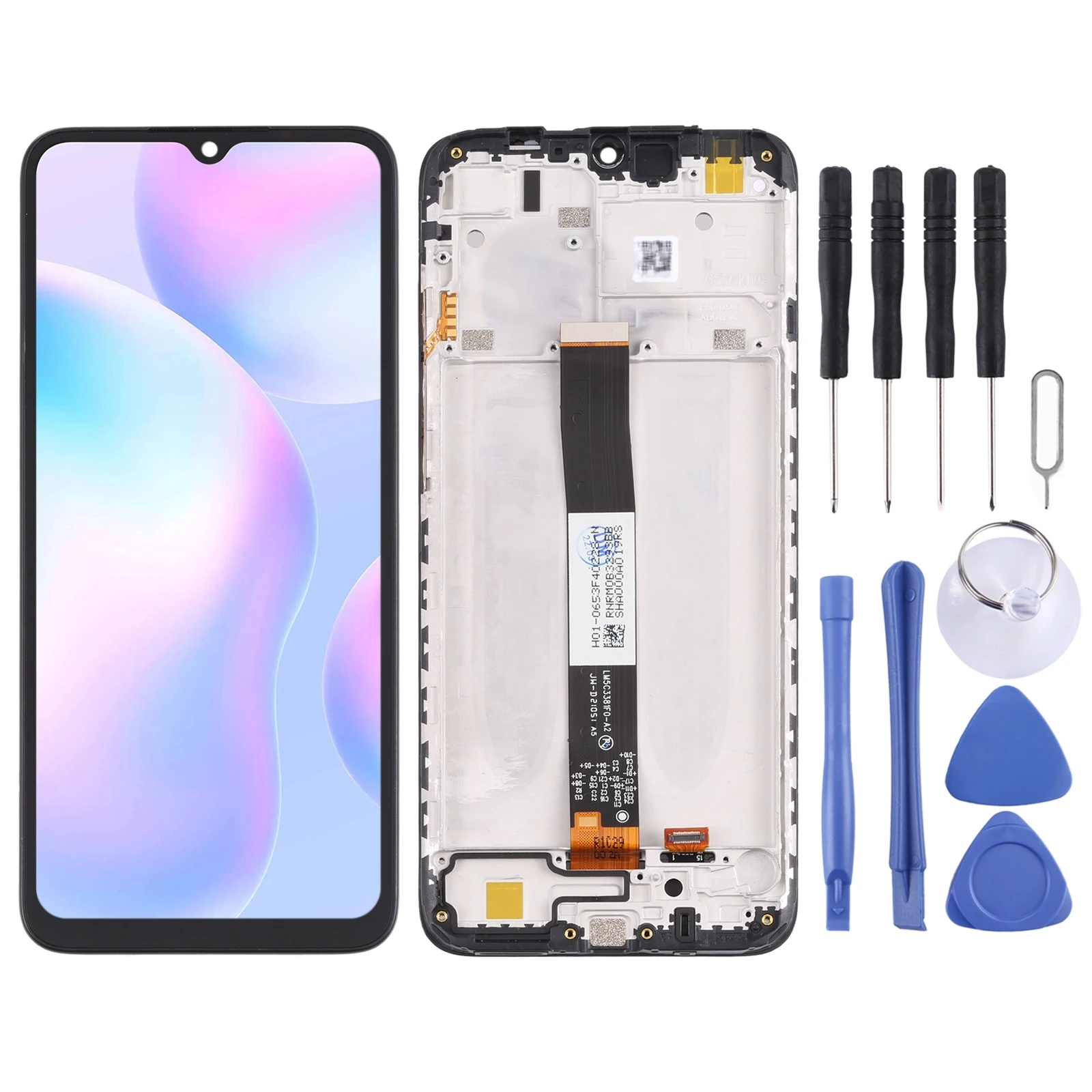 

LCD Screen for Xiaomi Redmi 9A 9C 9C NFC 9AT 9i 9 Activ Poco C31 Redmi 10A and Digitizer Full Assembly with Frame