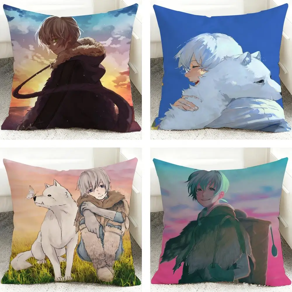 Anime To Your E-Eternity Cushion Cover 40x40cm Square Decorative Sofa Cushion Cover Bedroom Living Room Home Decor Gift