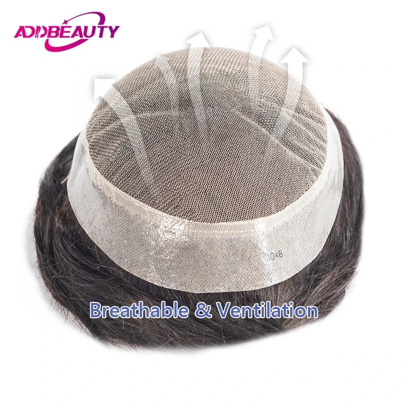 

Новый мужской капиллярный протез, швейцарский кружевной парик из искусственной кожи, мужские парики из индийских человеческих волос, прочные мужские модные парики, система натуральных волос