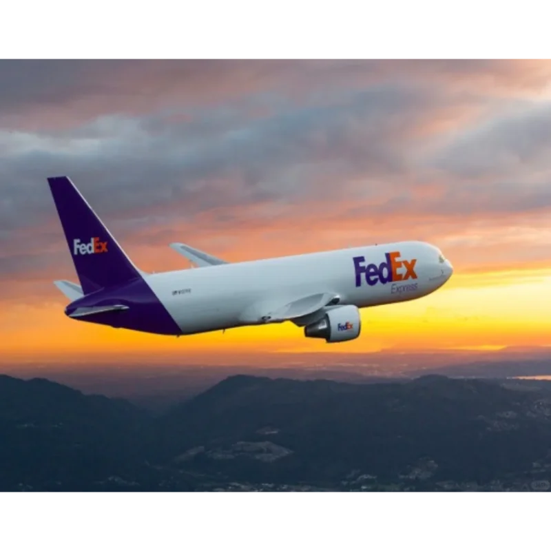 

36C/47M 1/200 A380 FedEx Cargo Aircraft Airlines Литой литой самолет из смолы с шасси для колес Дисплей авиационной коллекции