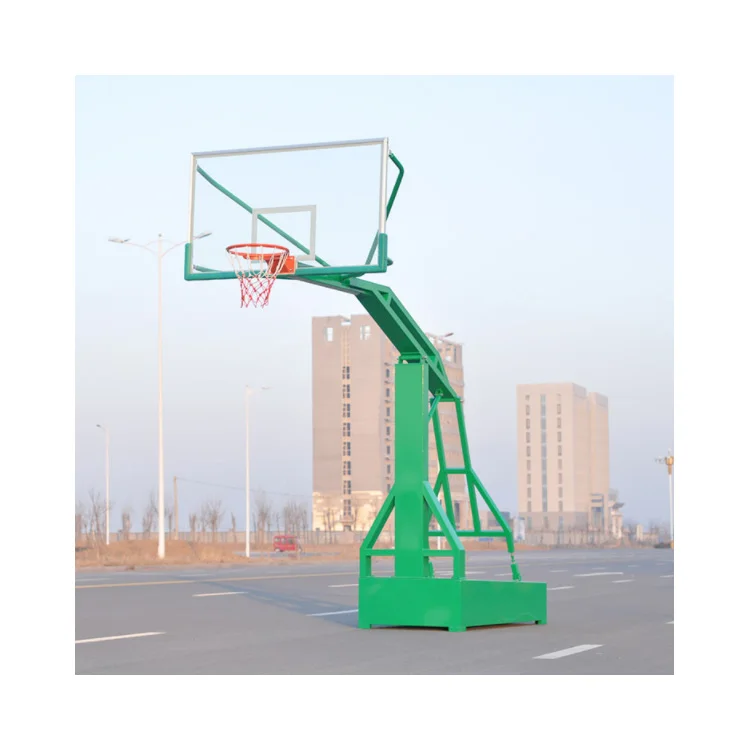Portable Movable Indoor Basketball Stand Basketball Pole Single Post Custom Basketball Hooppromote sales