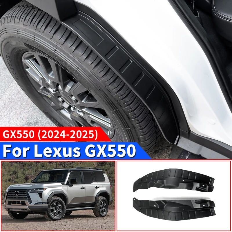 

Для 2024-2025 Lexus GX550 накладка на крыло заднего колеса 550h внешняя модернизированная модификация защитная пластина аксессуары тюнинг