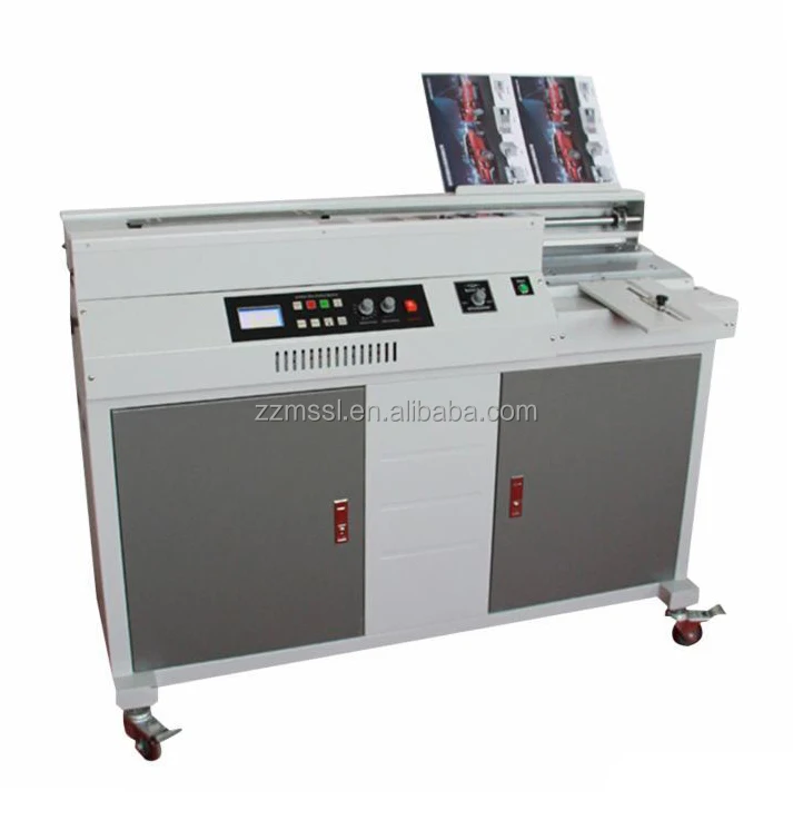 High Working Speed Electric Adhesive Automatic Book Hot Melt Glue Binding Machine