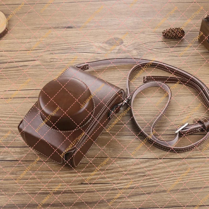 Genuine Leather Camera Case for D-LUX7/8 typ109, Compatible with SOFORT2 C-LUX D6 D5 LX100 Models