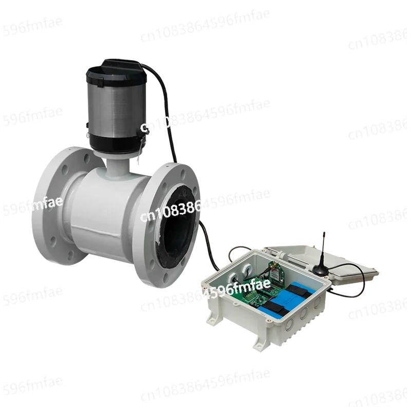 Battery Power Water Meter Electromagnetic Flow Meter Sensor