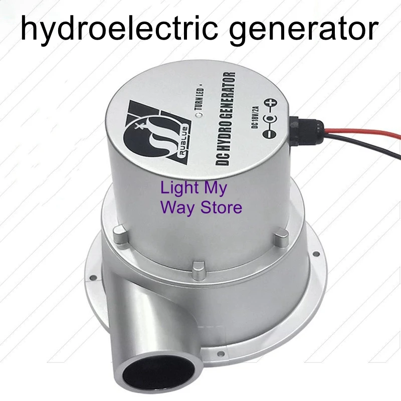

12V Outdoor Portable Water Turbine High Efficiency Brushless DC Micro Hydro Generator Small Hydro Generator