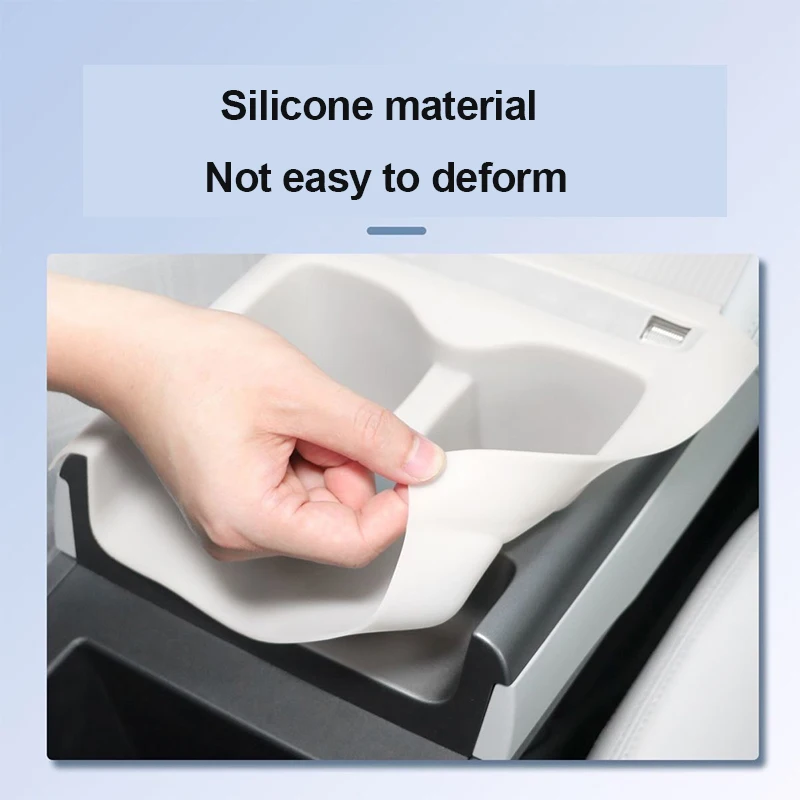 

Автомобильное центральное управление для BYD Yuan Up Pro Atto 2 2024 ~ 2026, силиконовый держатель для чашки с беспроводной зарядкой, аксессуары для интерьера