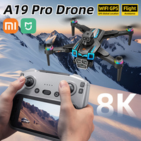 Xiaomi Mijia A19 PRO Drone Professional 8K HD Dual Camera Photography 5G WIFI FPV RC Brushless Motor Foldable GPS Quadcopter toy