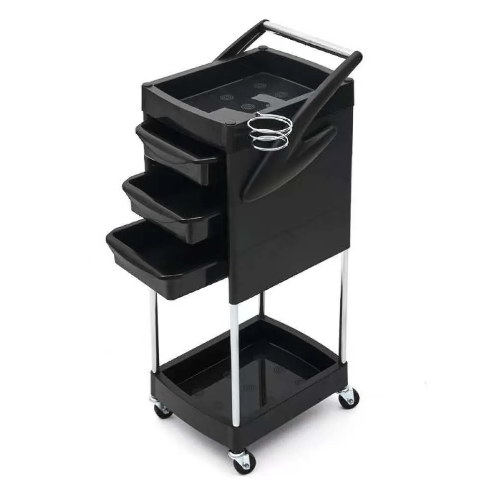 

Plastic Salon Trolley Storage Cart For Barber Shop Hair Salon Beauty Salon Factory Wholesale