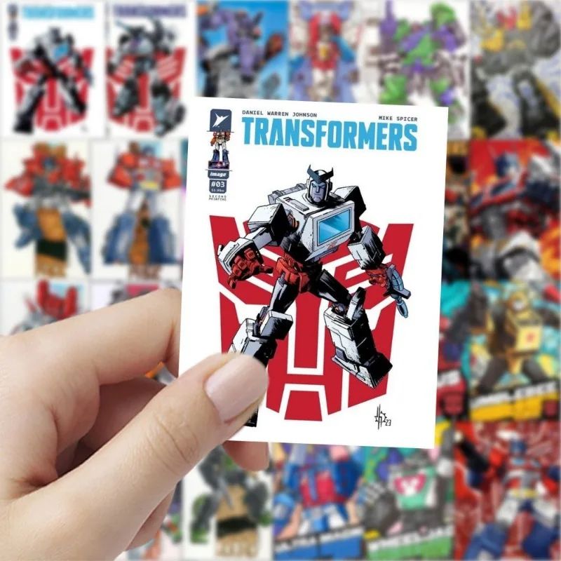 60PCS Transformers Stickers Optimus Prime Megatron Soundwave Bumblebee Notebook Mobile Phone Computer Toy Stickers Wholesale