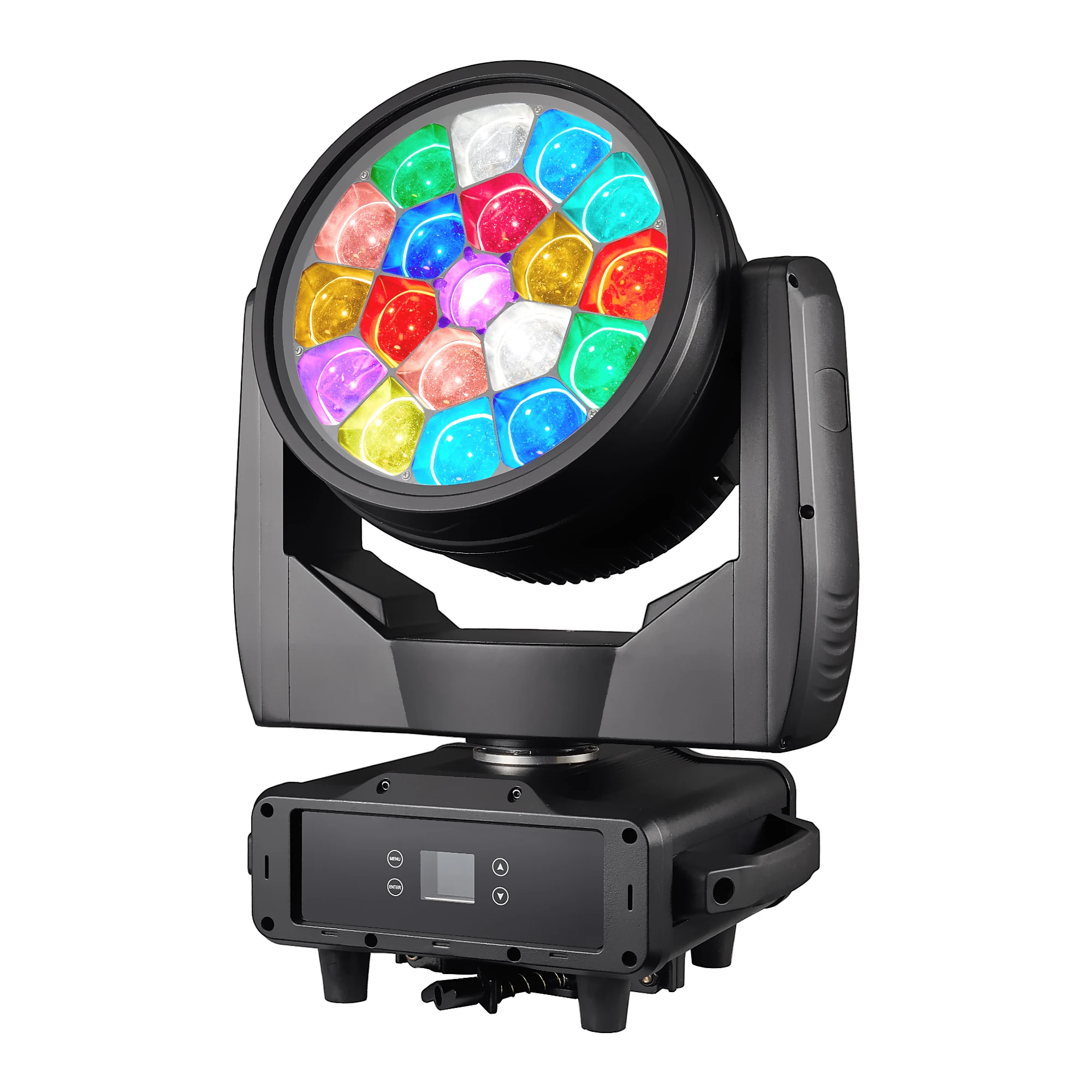 19*40W Outdoor Waterproof Bee Eye Shake Head Dyeing Light Led Beam Moving Head