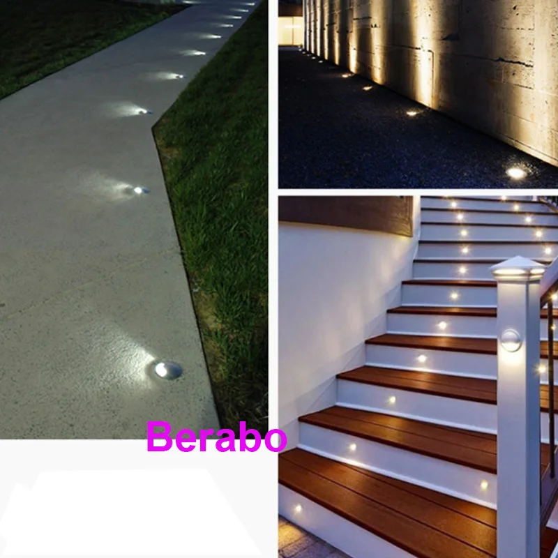 10 Stück wasserdichte LED-Untergrundleuchte, 3 W, 5 W, für den Außenbereich, Garten, Weg, Boden, vergraben, Hof, Spot, Landschaft, 110 V, 220 V, 12 V – Detail 16