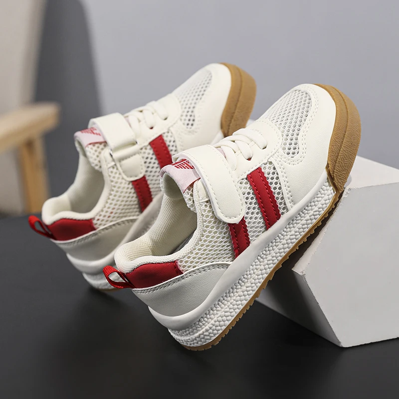 รองเท้าเด็กรองเท้าเด็กชายหญิงเดินรองเท้าเด็ก LOW TOP รองเท้าเด็กรองเท้าผ้าใบรองเท้าระบายอากาศ