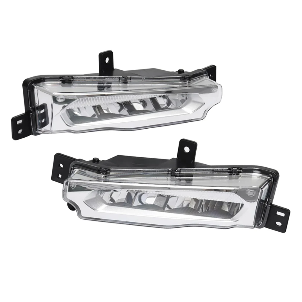 Front Left Right Car Fog Lamp for-BMW X3 G01 X4 G02 2018-2020 Auto Bumper Fog Light LED DRL Daytime Running Light