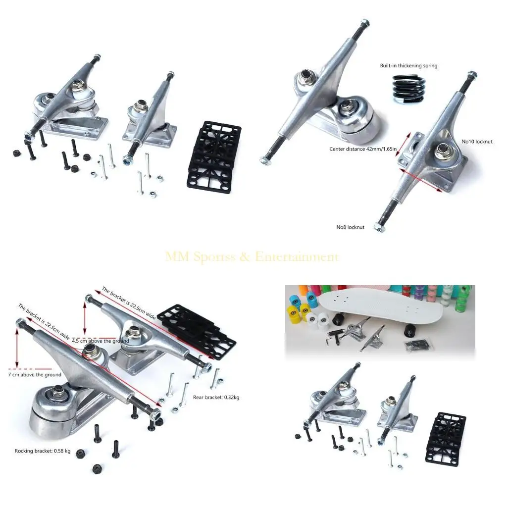 

31be C7 C7 Кронштейны мостового моста Stompfree Surfs Skateboards Trucks Skateboards аксессуары