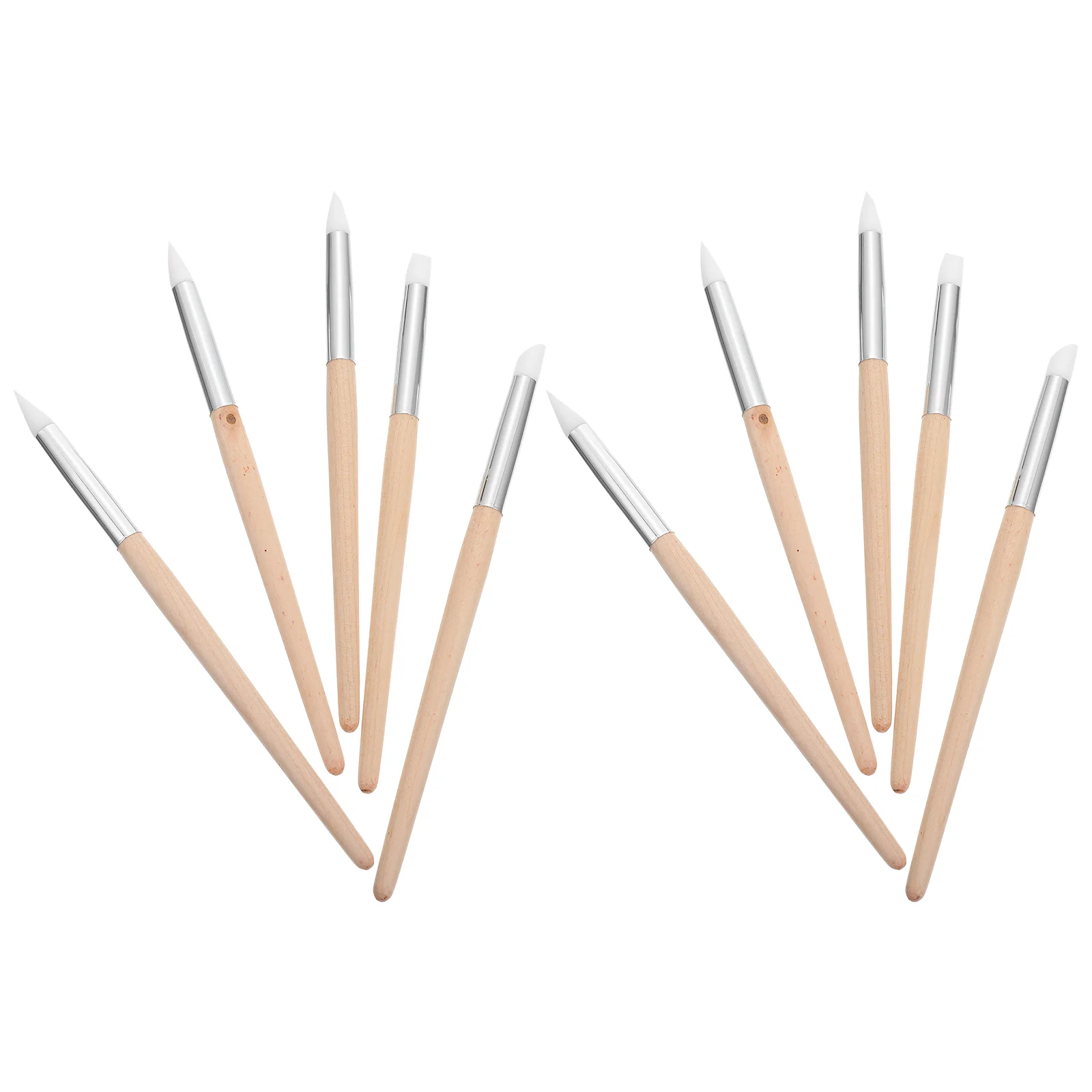 

10 Pcs Cleaning Brush Dial Stick Tool Kit Puller Plastic Hand Professional Watch Movement Cleaner