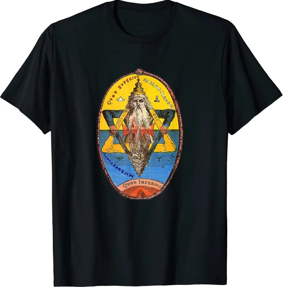 NEW LIMITED Symbol of Solomon Eliphas Levi - Alchemy Occult kabbalah T-Shirt