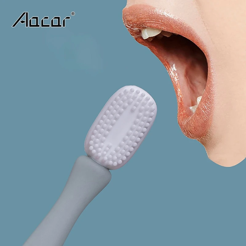 Silicone Chewing Teether Trainer Brush Stick for Kids Adult Oral Motor Mandible Bite Force Trainer Autism Sensory Speech Therapy